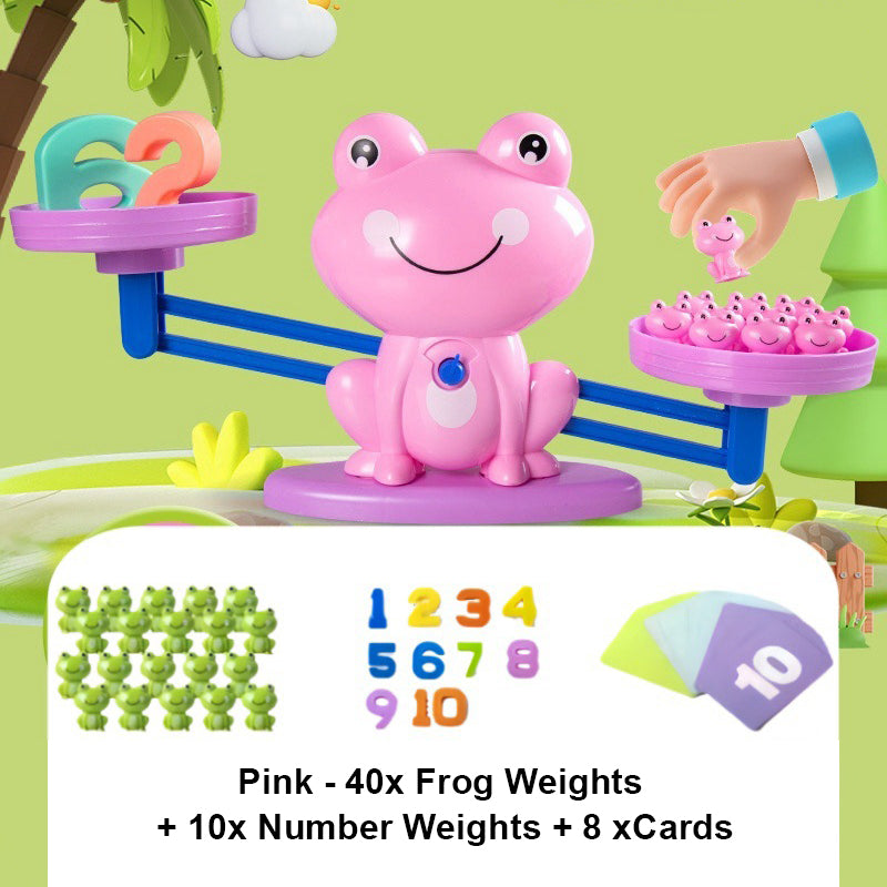 Frog Balance Scale Educational Math Toy for Kids