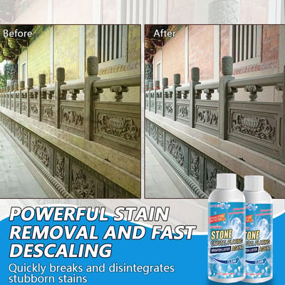🔥Hot Sale🔥Détachant et rénovateur pour pierres (élimine efficacement les taches d'oxydation et de rouille)