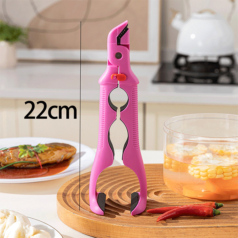 📢📢50% DE RÉDUCTION !!!✨Pince 3 en 1 pour bol et assiette en silicone