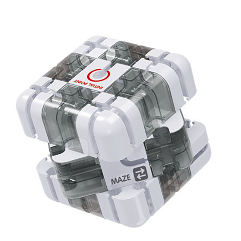 Casse-Tête Cube à Rouler avec Labyrinthe 3D Amusant