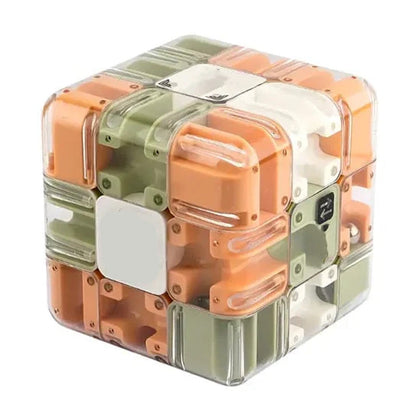 Casse-Tête Cube à Rouler avec Labyrinthe 3D Amusant