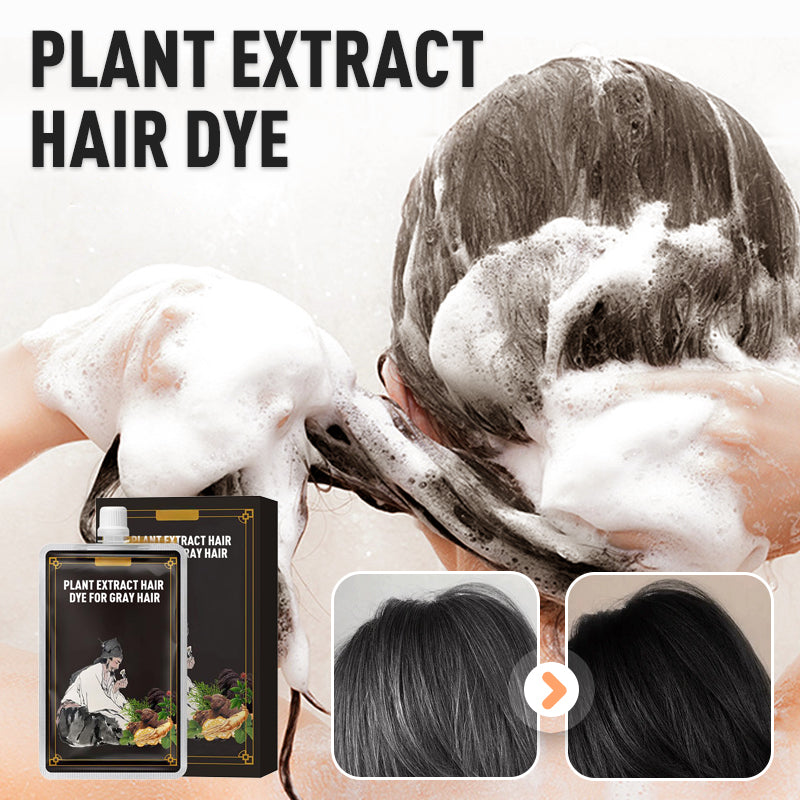 💆‍♀️🌿 Teinture Capillaire aux Extraits Végétaux pour Cheveux Blancs