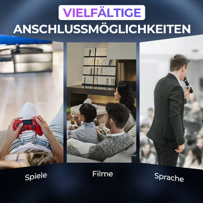 Votre centre de divertissement tout-en-un ! 🎮 Films, séries, jeux : profitez de tout cela en haute définition 1080p avec une connexion Wi-Fi fluide. Idéal pour toutes les activités en famille ! 📺✨