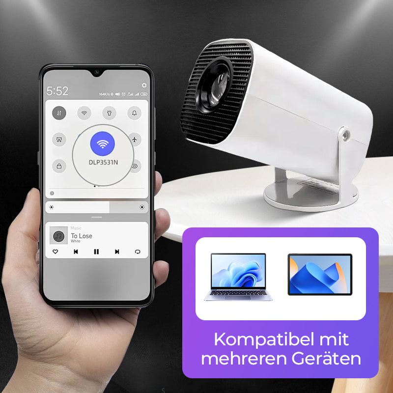 Votre centre de divertissement tout-en-un ! 🎮 Films, séries, jeux : profitez de tout cela en haute définition 1080p avec une connexion Wi-Fi fluide. Idéal pour toutes les activités en famille ! 📺✨