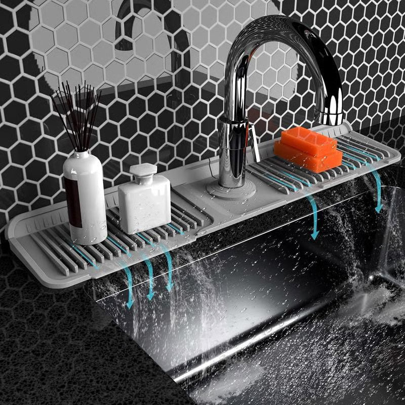 Tapis d’Égouttage Rapide pour Évier de Cuisine