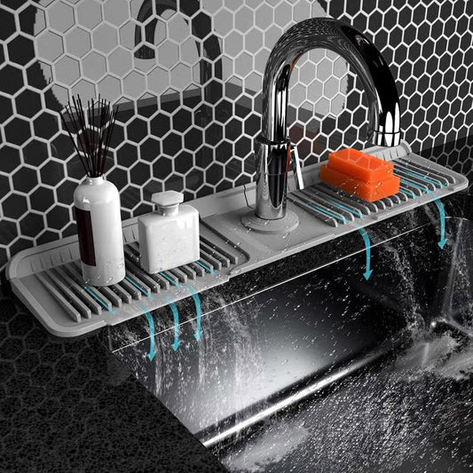 Tapis d’Égouttage Rapide pour Évier de Cuisine