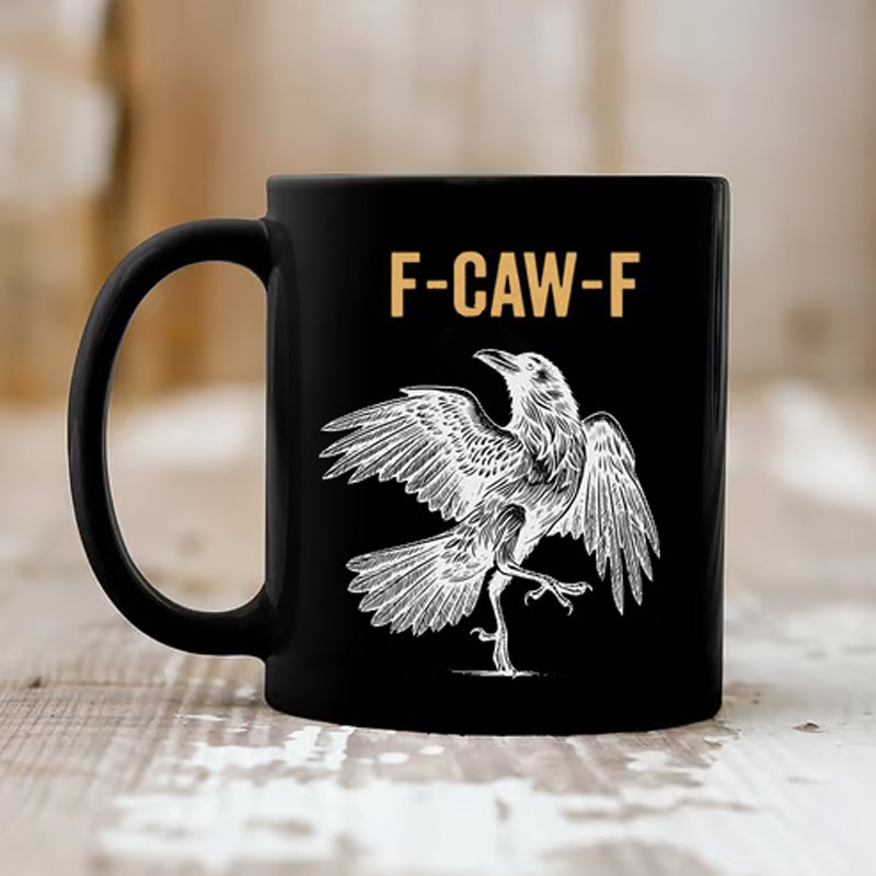 ⏳Spécial à durée limitée⏰Tasse Funny Chicken F-Caw-F🐓