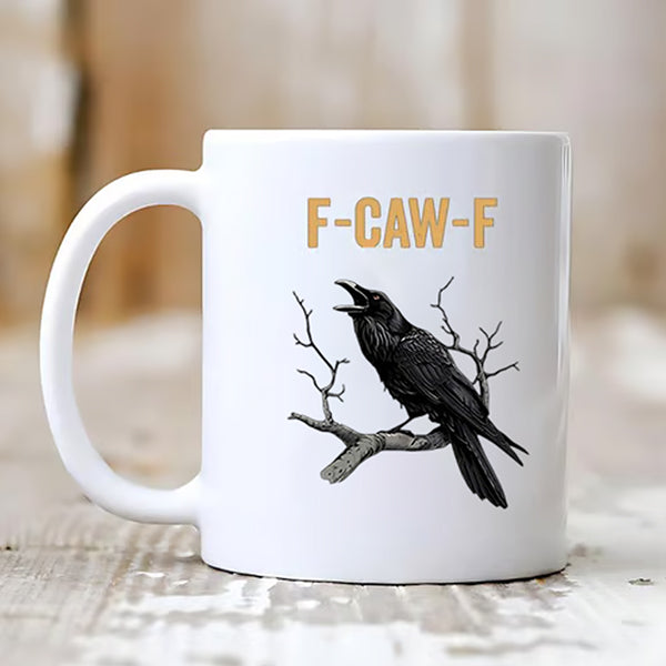 ⏳Spécial à durée limitée⏰Tasse Funny Chicken F-Caw-F🐓
