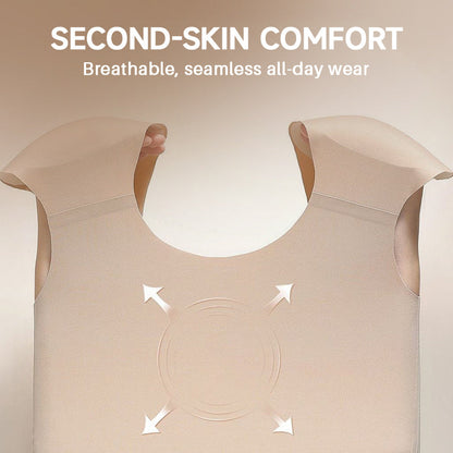 👙 Sous-vêtements féminins sans coutures 2 en 1 - Invisibles, confortables et avec rembourrage intégré aux épaules !