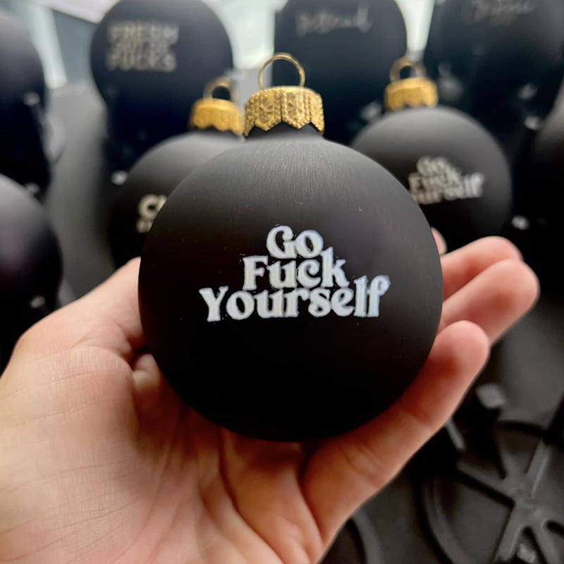 Ensemble de 12 ornements amusants pour le sapin de Noël