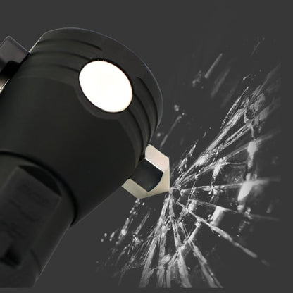 Lampe de poche tactique multifonction à énergie solaire 10 en 1