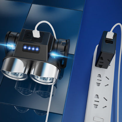 🚲 ACHETEZ 1 - RECEVEZ 1 GRATUIT ! 💡 Phare Vélo LED Rechargeable - Éclairage Puissant 3 Modes, Clip Réglable et Étanche IPX5 pour Nuit/Pluie 🌙🔋