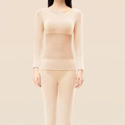 🔥Achetez 2 articles et profitez de la livraison gratuite🔥 Ensemble de sous-vêtements thermiques pour femmes