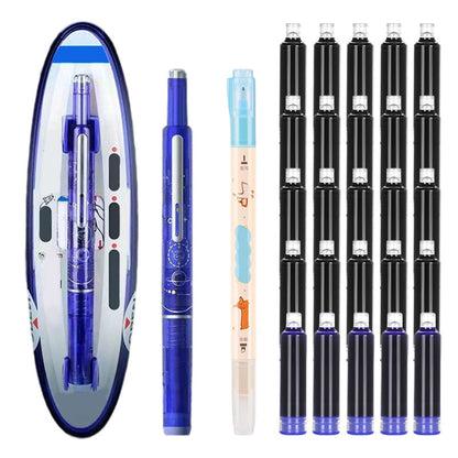 Stylo Plume Rétractable à Séchage Rapide