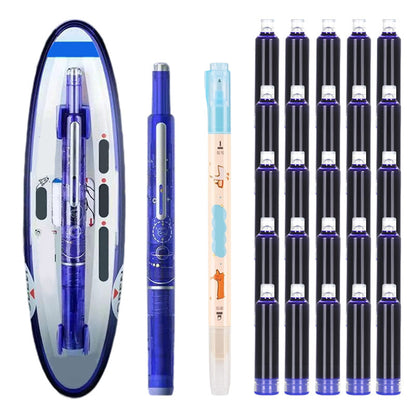 Stylo Plume Rétractable à Séchage Rapide
