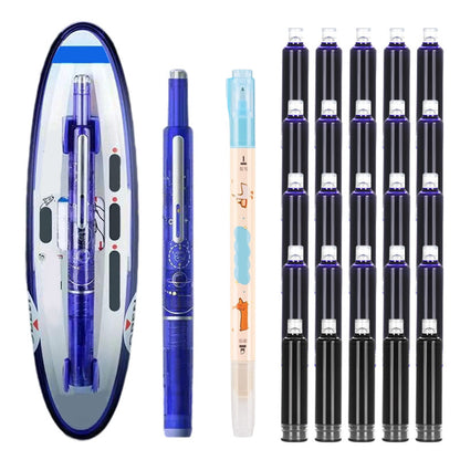 Stylo Plume Rétractable à Séchage Rapide