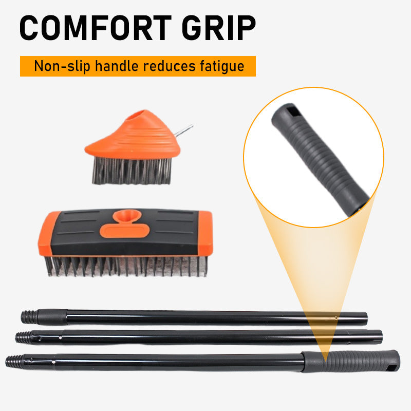 🔥50 % de réduction🎉Ensemble 3 en 1 de brosses métalliques pour désherbage