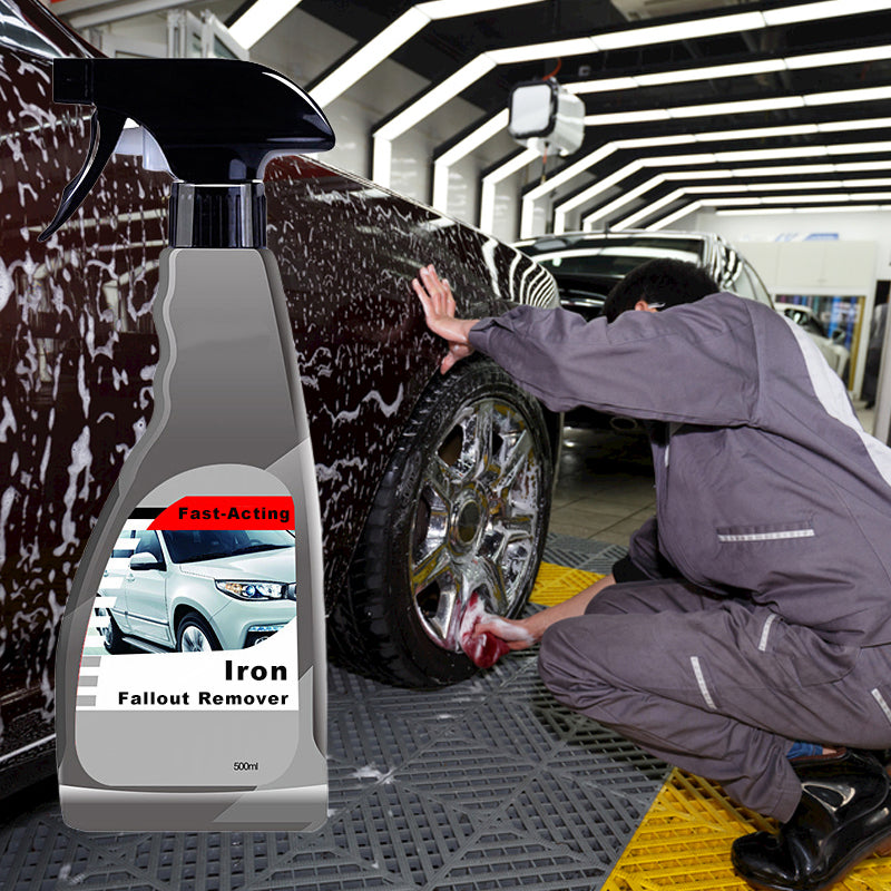 Spray décontaminant ferreux à action rapide
