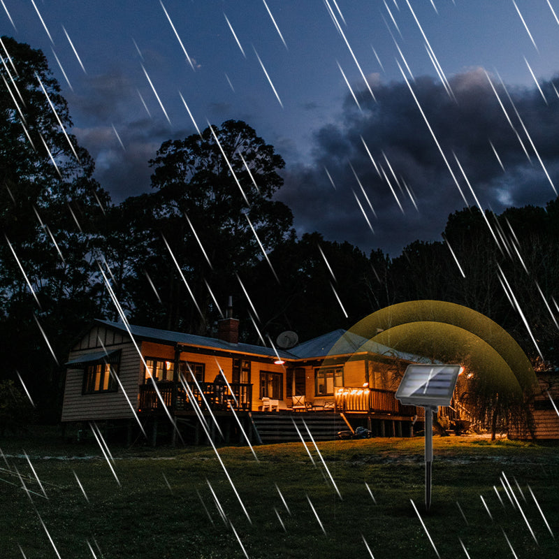 Guirlande Lumineuse en Forme de Liane à Énergie Solaire et à Piles