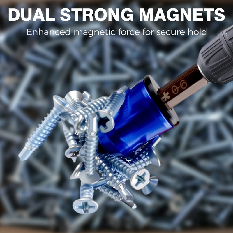 Anneau Magnétique pour Embouts de Tournevis 3-en-1