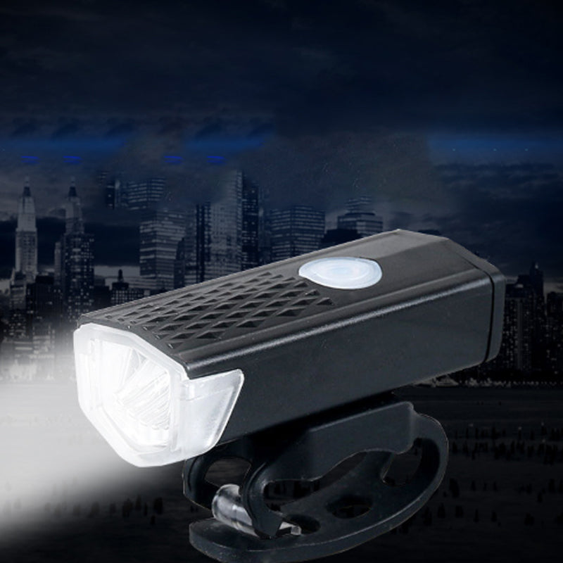 Phare avant rechargeable étanche pour vélo avec clip