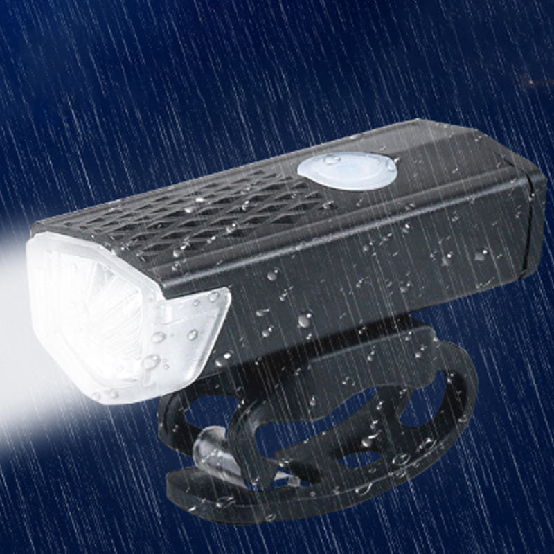 Phare avant rechargeable étanche pour vélo avec clip