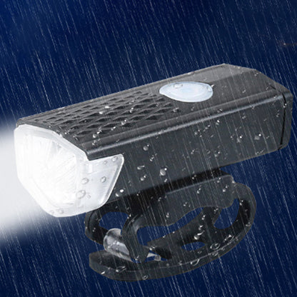 Phare avant rechargeable étanche pour vélo avec clip