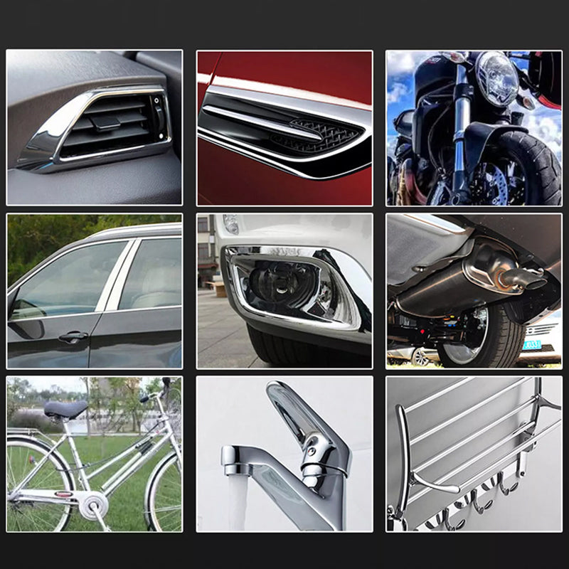 Kit de Polissage Chromé & Détachant de Rouille pour Voiture