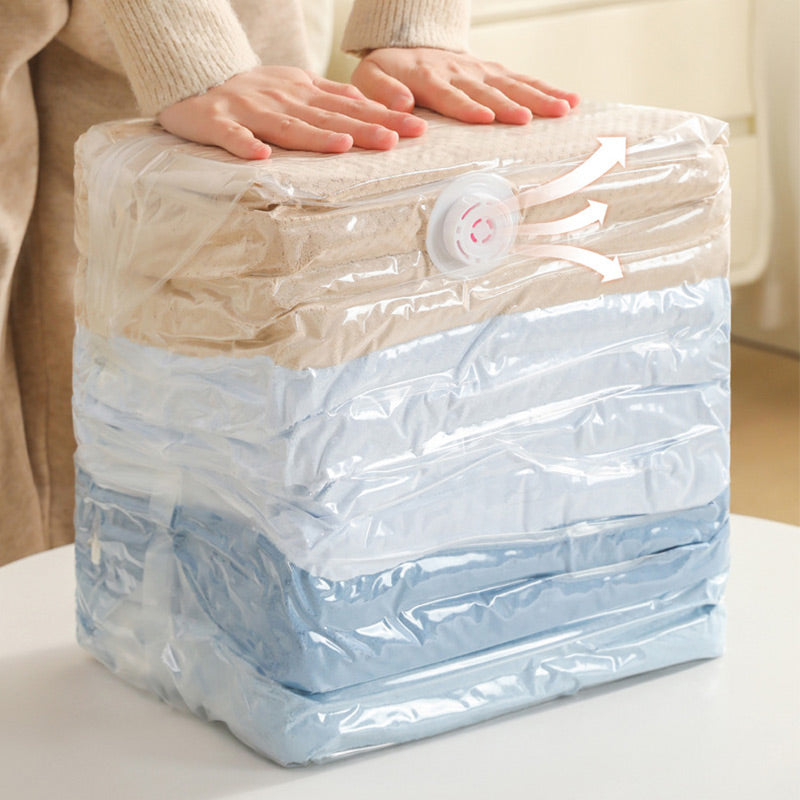 🔥Sac de rangement sous vide extra large - Appuyez pour évacuer l'air