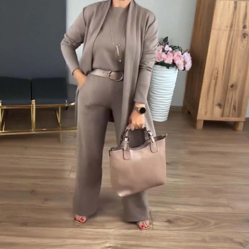 ⏰50% pour temps limité🍂Ensemble 3 Pièces Élégant - Confort Doux et Style Polyvalent 💼📦