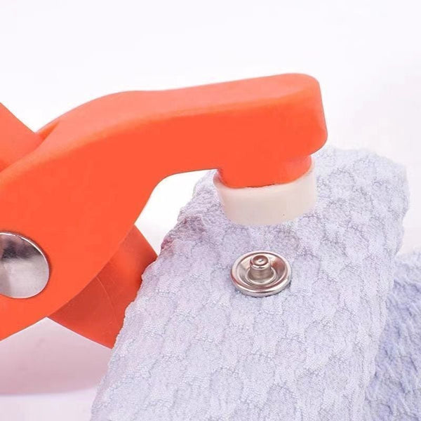 Kit d'outils pour boutons-pression en métal avec pinces de fixation