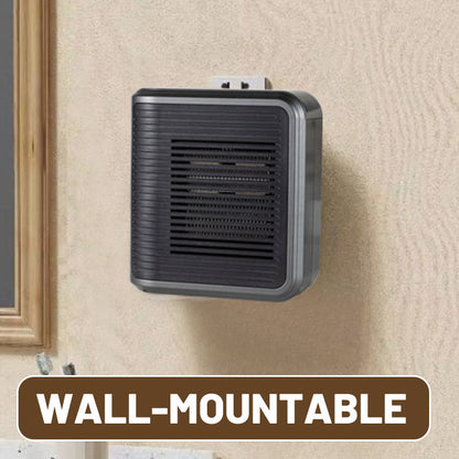 🔥Offre à durée limitée-Chauffage d'appoint 800W à prise murale avec thermostat réglable et minuteri