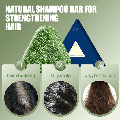 💥50 % de réduction⏰Shampooing Solide Renforçant à la Composition Naturelle🧼