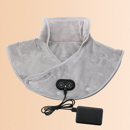 💆‍♀️ 50% DE RÉDUCTION ! ✨ Coussin Chauffant pour Cou et Épaules - Massage Vibrant et Chaleur Apaisante, Léger et Portable pour Maison/Bureau 🏠📦