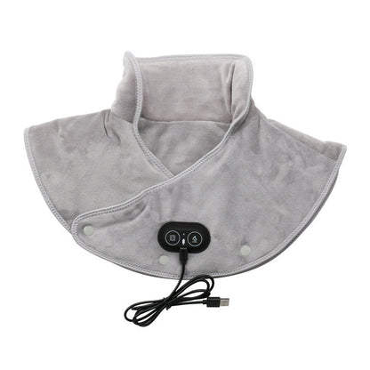 💆‍♀️ 50% DE RÉDUCTION ! ✨ Coussin Chauffant pour Cou et Épaules - Massage Vibrant et Chaleur Apaisante, Léger et Portable pour Maison/Bureau 🏠📦