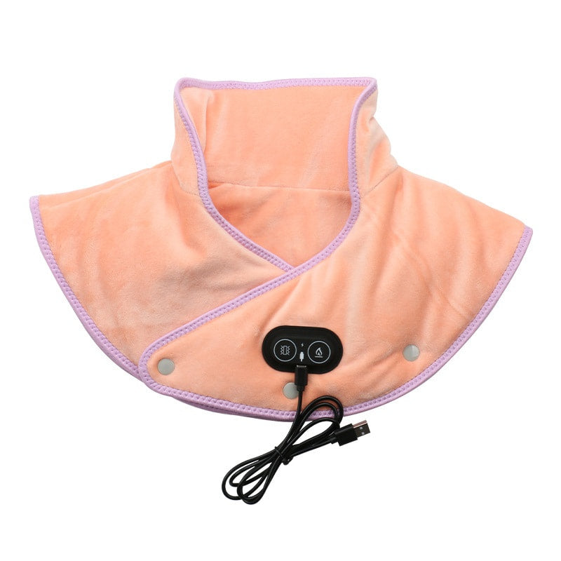 💆‍♀️ 50% DE RÉDUCTION ! ✨ Coussin Chauffant pour Cou et Épaules - Massage Vibrant et Chaleur Apaisante, Léger et Portable pour Maison/Bureau 🏠📦