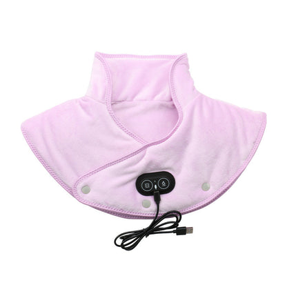 💆‍♀️ 50% DE RÉDUCTION ! ✨ Coussin Chauffant pour Cou et Épaules - Massage Vibrant et Chaleur Apaisante, Léger et Portable pour Maison/Bureau 🏠📦