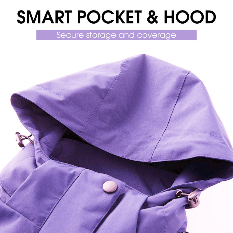 Veste Extérieure 3-en-1 Imperméable