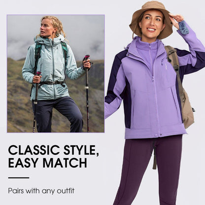 Veste Extérieure 3-en-1 Imperméable