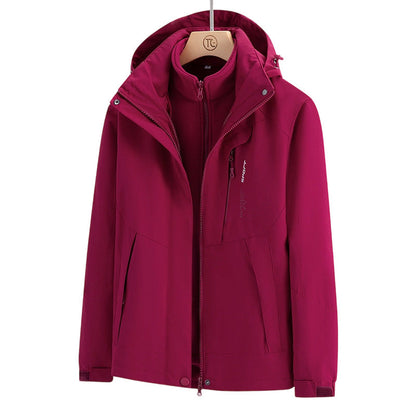 Veste Extérieure 3-en-1 Imperméable