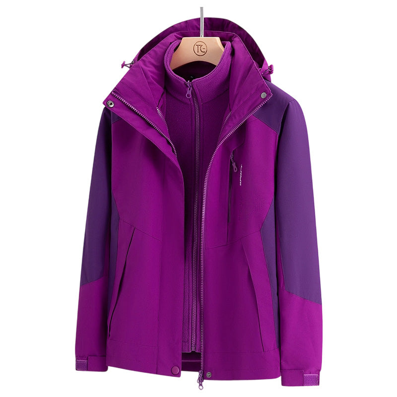 Veste Extérieure 3-en-1 Imperméable