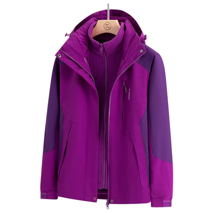 Veste Extérieure 3-en-1 Imperméable