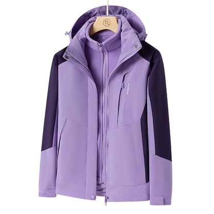 Veste Extérieure 3-en-1 Imperméable