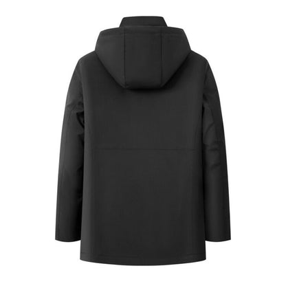 📢 69% DE RÉDUCTION ! ✨ Manteau Hiver Homme Parka Chaud - Isolation Haute Performance avec Capuche Amovible pour Temps Glacials ❄️🧥