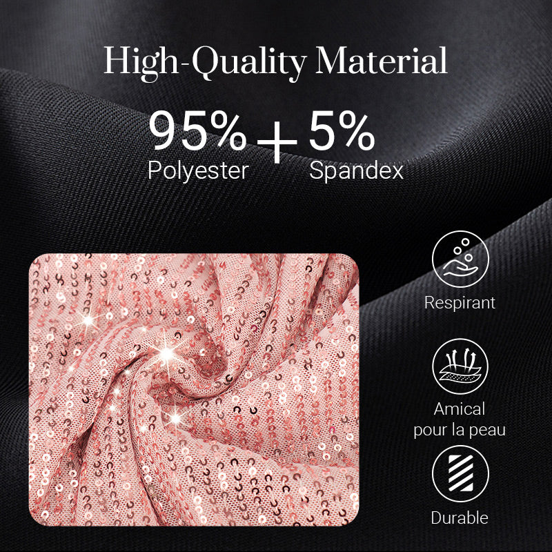 📢📢72 % de réduction！！！  Robe de Soirée à Paillettes Brillantes pour Femmes