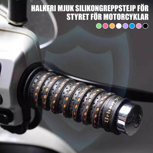 💯 Ruban de Guidon en Silicone Doux Antidérapant pour Moto