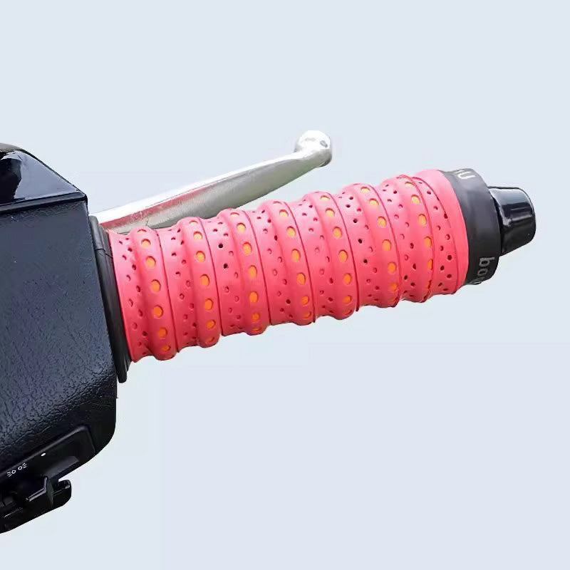💯 Ruban de Guidon en Silicone Doux Antidérapant pour Moto