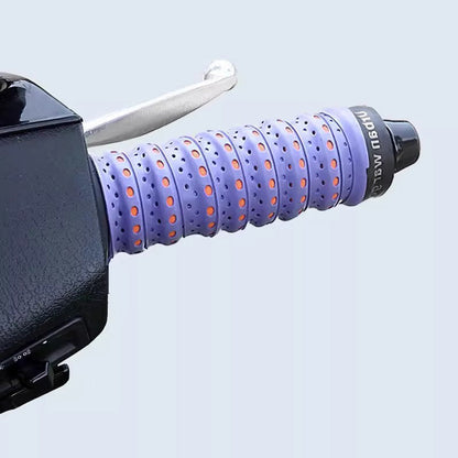 💯 Ruban de Guidon en Silicone Doux Antidérapant pour Moto