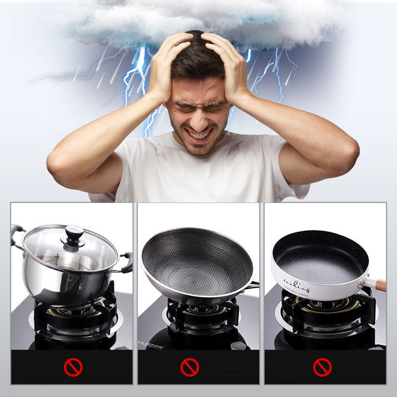 ⏳Offre spéciale à durée limitée⏰Support de Cuisinière à Gaz Antidérapant Universel et Durable