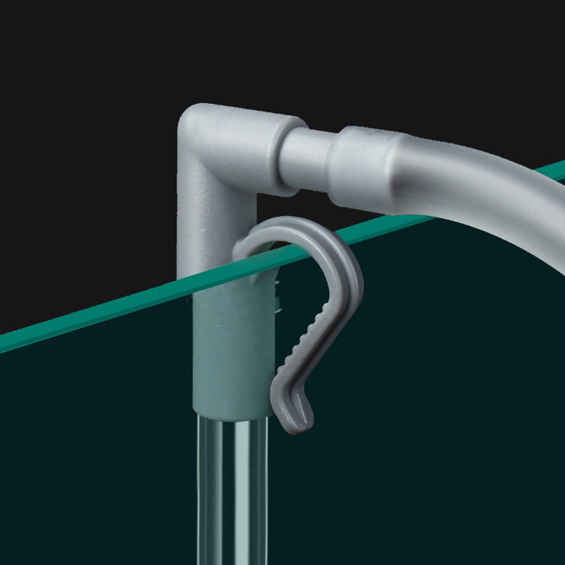 💦Siphon pour Aquarium - Nettoyage Gravier avec Régulation Débit, 2 Têtes Incluses - Sécurisé pour Poissons, Facile à Utiliser🐠